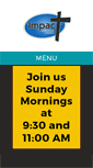 Mobile Screenshot of impactchristian.org